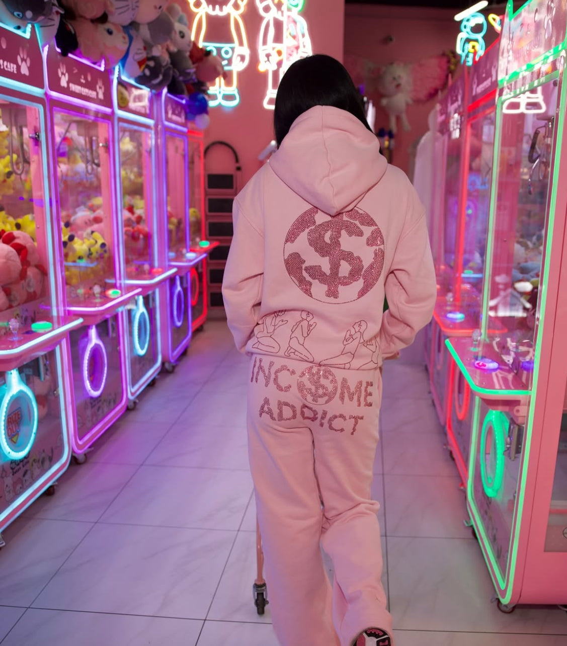 BLUSH SWEATS - INCOME ADDICT